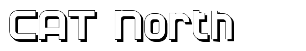 CAT North font preview